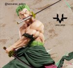اکشن فیگور Roronoa Zoro premium انیمه One Piece - Image 4