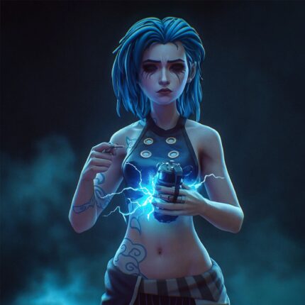 اکشن فیگور Jinx LOL-Arcane
