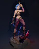 اکشن فیگور Jinx LOL-Arcane