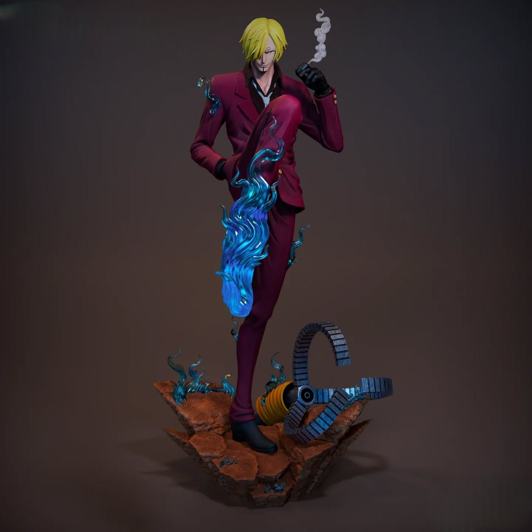 Web_Photo_Editor اکشن فیگور Sanji انیمه One piece - Image 1