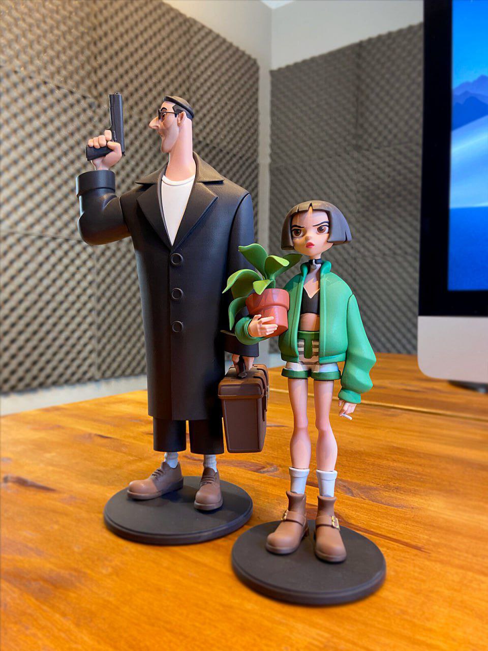 leon mathilda اکشن فیگور Leon & Mathilda - Image 1