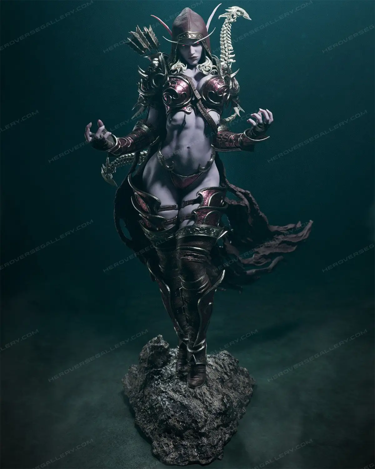 Sylvanas Windrunner 1.1 اکشن فیگور Sylvanas Windrunner WOW - Image 1