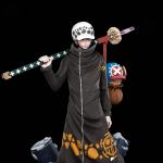 اکشن فیگور Trafalgar Law and Chopper انیمه One Piece - Image 3