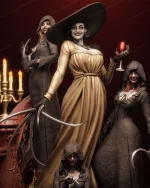 اکشن فیگور Lady Dimitrescu Resident Evil Village - Image 6