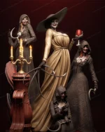 اکشن فیگور Lady Dimitrescu Resident Evil Village - Image 5