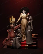 اکشن فیگور Lady Dimitrescu Resident Evil Village - Image 4
