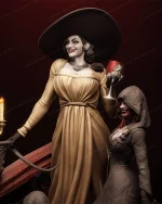 اکشن فیگور Lady Dimitrescu Resident Evil Village - Image 3