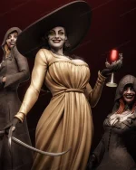 اکشن فیگور Lady Dimitrescu Resident Evil Village - Image 2