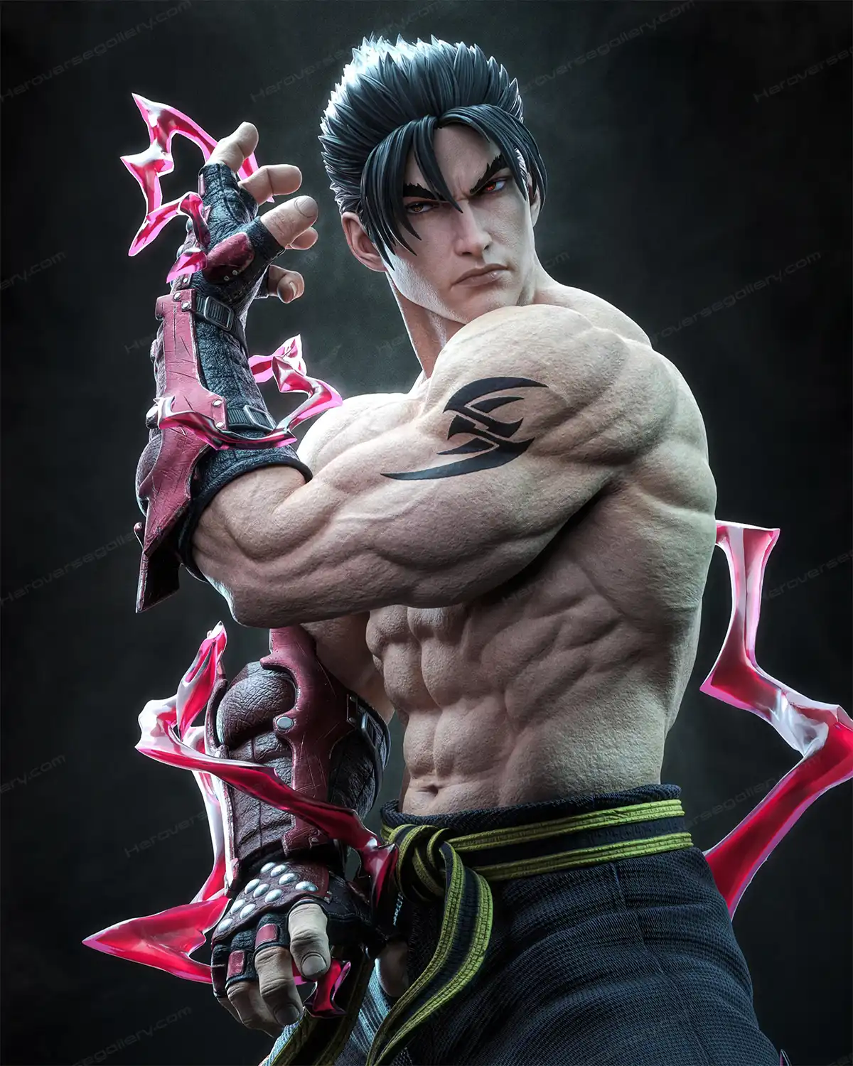 jin kazama 1.3 فیگور Jin Kazama Tekken - Image 1